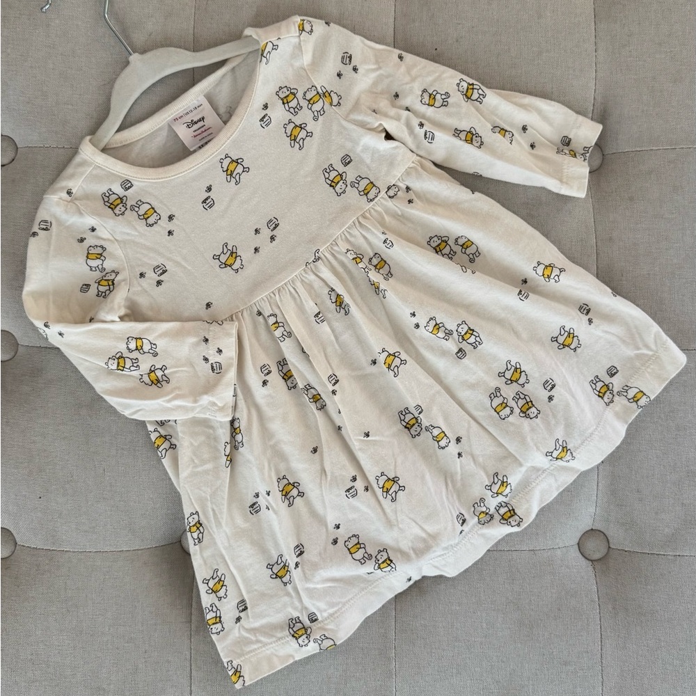 WINNIE THE POOH BABY DRESS - 12-18 months